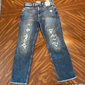 NWT Abercrombie kids ankle straight jean
